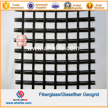 80X80kn/M Fiberglass Geogrids Coated with Asphalt Bitumen